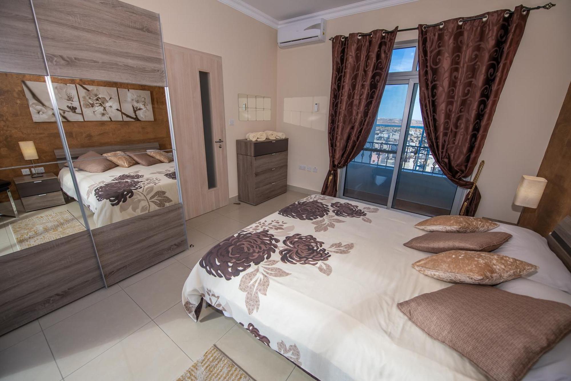 Francis Flats Modern Penthouse Lejlighed Mellieħa Eksteriør billede