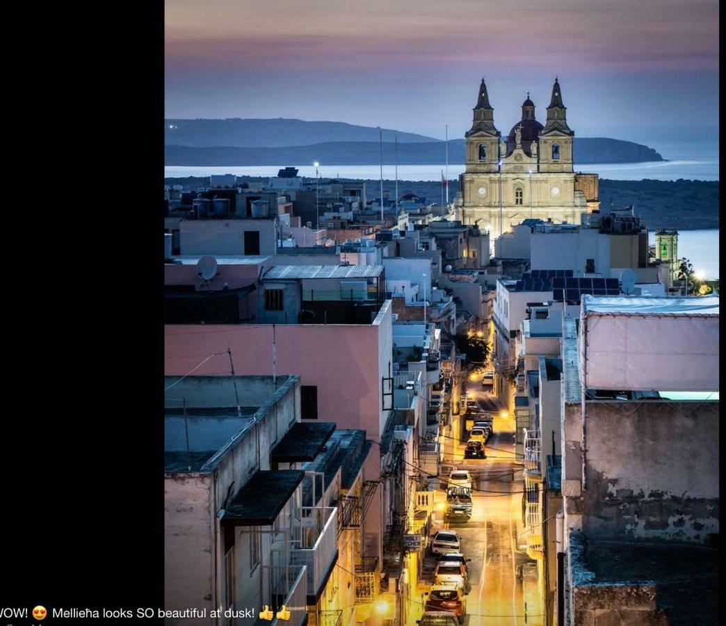 Francis Flats Modern Penthouse Lejlighed Mellieħa Eksteriør billede